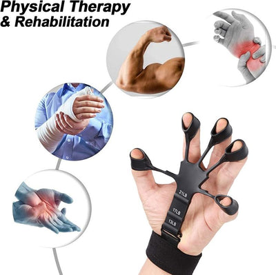 Finger Stretcher Hand Grip, Hand Therapy and Training Device