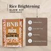 BNB 3 in 1 Rice Glow Kit + Free 50 Sunblock