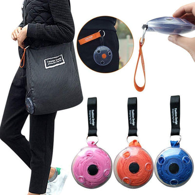 Compact Foldable Rolling Shopping Bag