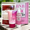 Bnb 3 in 1 Pink Glow Kit ( Toneup Facewash + Saffron Mask + Pink Glow Sunscreen)